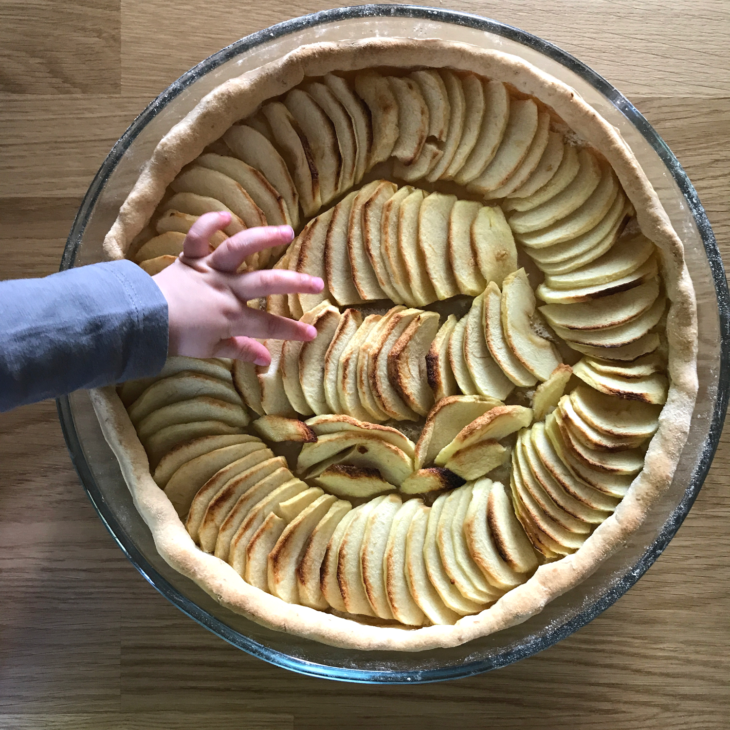 recette de tarte aux pommes