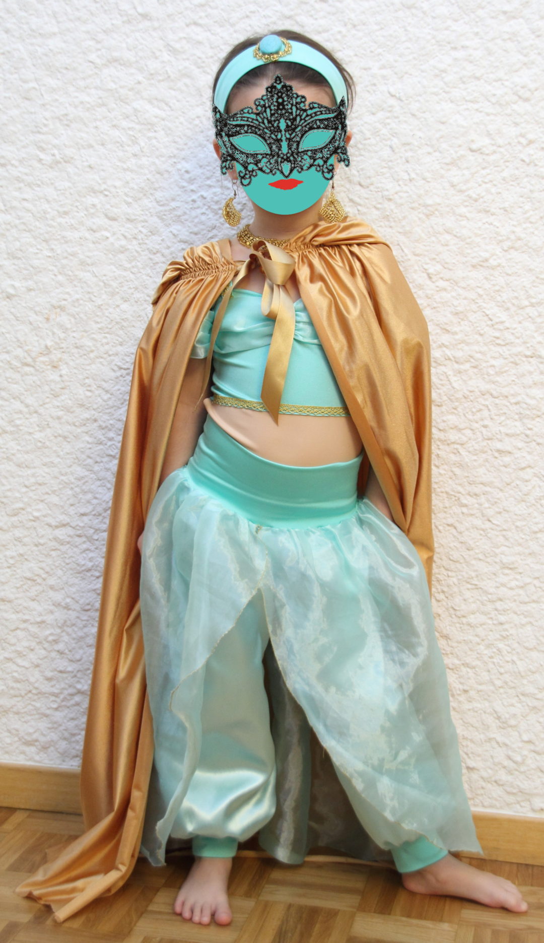 Tuto d?�guisement Princesse Jasmine - MiniKipos Le Blog